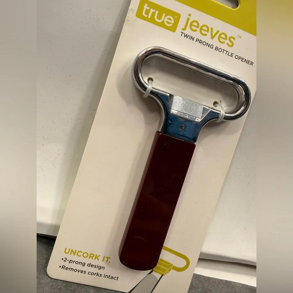 NWT True Jeeves Twin Prong Bottle Opener